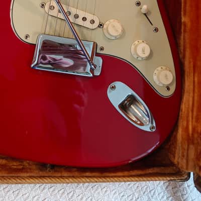1959 Stratocaster Dakota Red Museum Quality Guitar All Original image 1