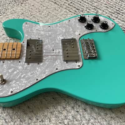 Fender MIJ Limited Edition '70s Reissue Telecaster Deluxe 2020 - Sea Foam Green image 4
