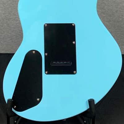 D'Angelico Premier Bedford SH Semi-Hollow - Sky Blue with Tremelo and Gig Bag image 6