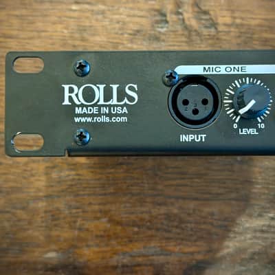 Rolls RM69 MixMate 3 6-Channel Mic/Line Mixer with Phantom Power image 3