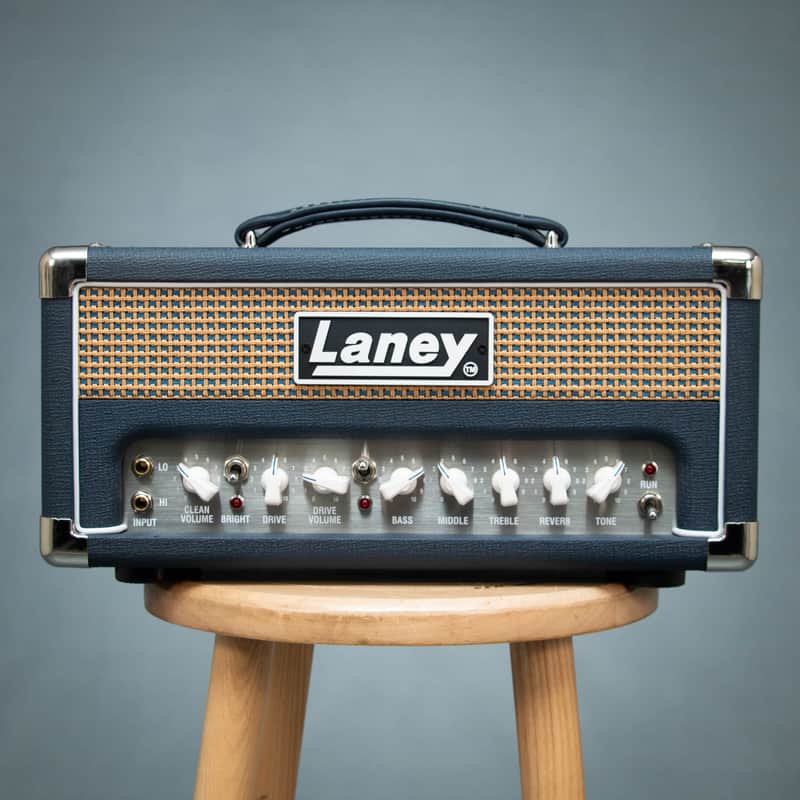 Laney L5 Studio 5w Tube Guitar Amp Head w/Cover + Footswitch - Preowned image 1