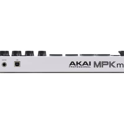 Akai MPK Mini mk3 SE Keyboard Controller (White) [USED] image 4