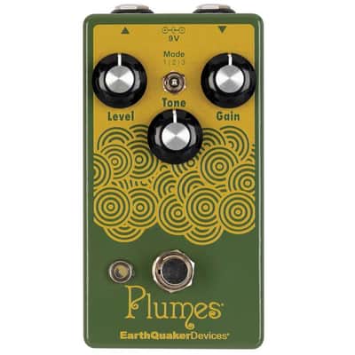 New Earthquaker Devices Plumes Small Signal Shredder Overdrive Guitar Pedal
