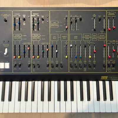 Korg ARP Odyssey Rev2 - San Diego, CA local pickup - 37-Slim Key Duophonic Analog Synthesizer 2015 - Present - Black/Gold image 2
