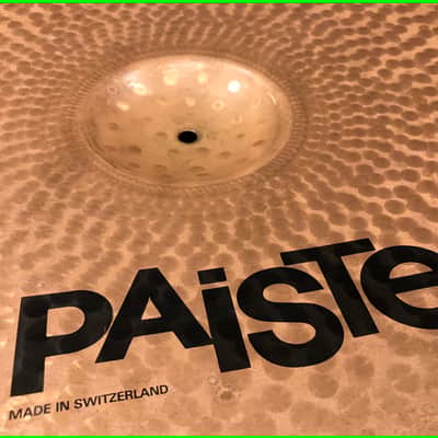 Paiste Signature Dimensions 20" Dry Ride Cymbal 2485g from 1999 ~ CONTROLLED DARK PING with Sound File! image 9