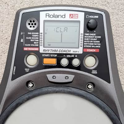 Roland RMP-5 Rhythm Coach Electronic Drum Practice Pad Metronome w/ Manual & DVD image 2