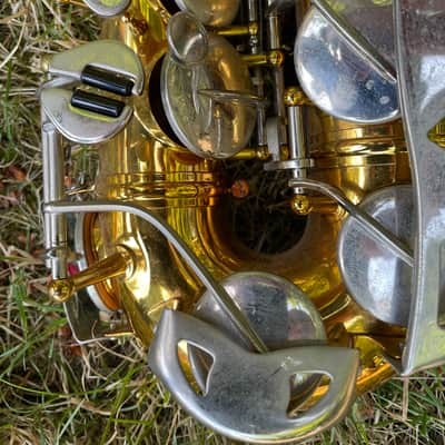 King 660 Alto Saxophone (USA) – Player‑Grade, Needs Setup – Original Hardshell Case + Soft Case + Stand image 8
