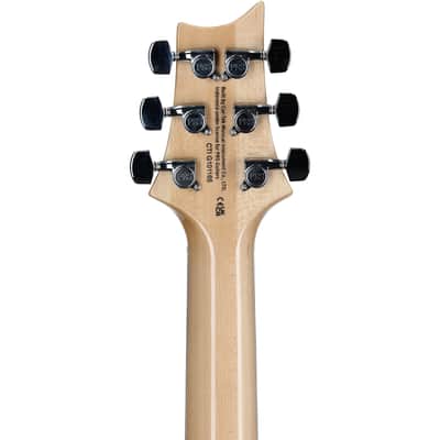 Paul Reed Smith SE Limited Edition "Exotic" Custom 24 Swamp Ash Burl Guitar w/ Gig Bag - Natural image 9