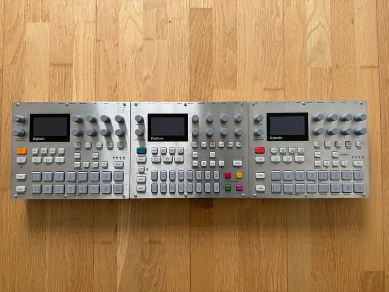 Elektron E25 Remix Trinity — Digitakt + Digitone + Syntakt Limited Edition Set, Mint & Complete image 1