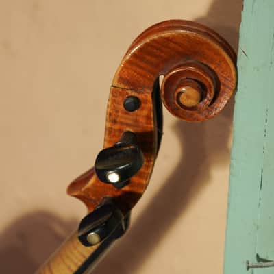 1900s Stainer-Labeled Nice Quality 4/4 German Violin (VIDEO! Fresh Work, Ready) image 22