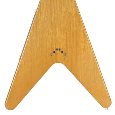 1983 Gibson Heritage Series Flying V Korina Antique Natural image 5