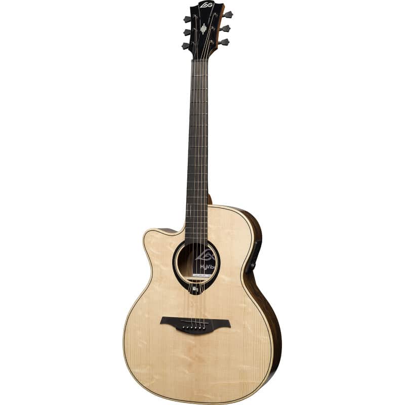 Lag THV30-L-ACE | Lefty Auditorium HyVibe Guitar. New with Full Warranty! image 1