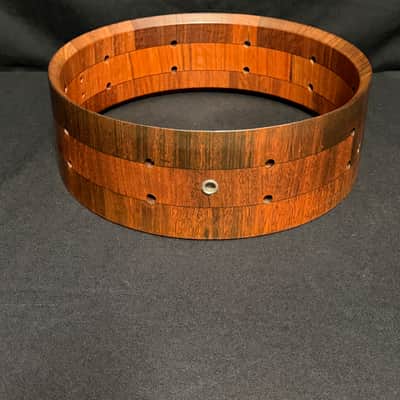 Brady Block Jarrah wood 14" x 4,5" Snare Drum Early 1990's image 15