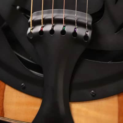 Beard Guitars Legacy E Model Round Neck - Custom Natural with Two Tone Upper Bout image 12