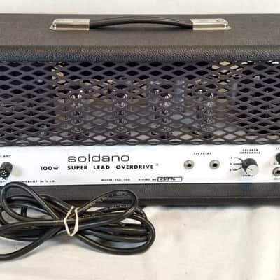 SLO-100 Super Lead Overdrive Classic 2 Channel 100W All-Tube Amp Head Soldano image 4