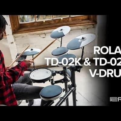 Roland TD-02KV V-Drums Electronic Drum Kit image 7