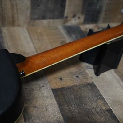 Galveston WOB-500BK Black Acoustic Electric Guitar Plastic Back | Needs Work | See Description | image 11