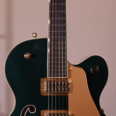 Gretsch Synchromatic Nashville Hollow Body - Ebony Fingerboard, Cadillac Green image 6
