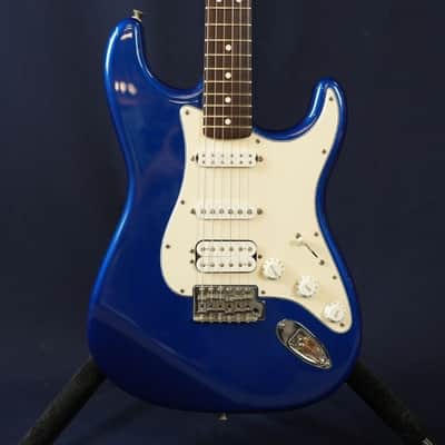 Fender HSS Standard Strat MIM Electron Blue w/Case (2007) - Used image 2
