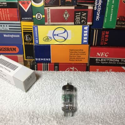 1 x NOS Military 12AT7WC 6201 Audio Tube ~ Premium Grade Low Noise ECC81 12AT7 ~ Neutral Tone Balanced Stage Musical Sweet Discreet Bass ~ Sony C800G PSU Upgrade image 2