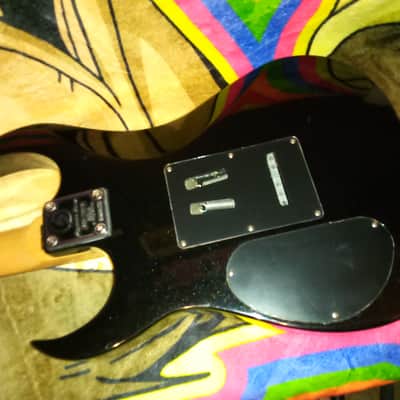 Samick Greg Bennett Interceptor IC-20 Early 2000s - Ebony Sparkle image 5