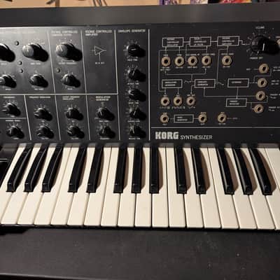 Korg MS-10 1970s - Black