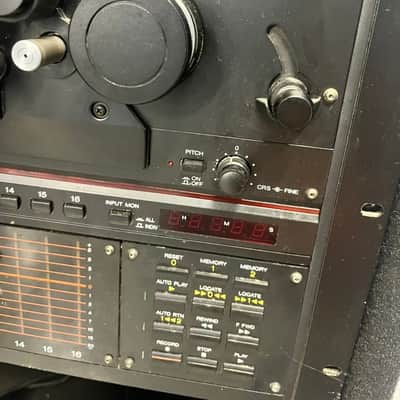 Fostex E-16 1/2" 16-Track Tape Recorder 1980s - Black image 9