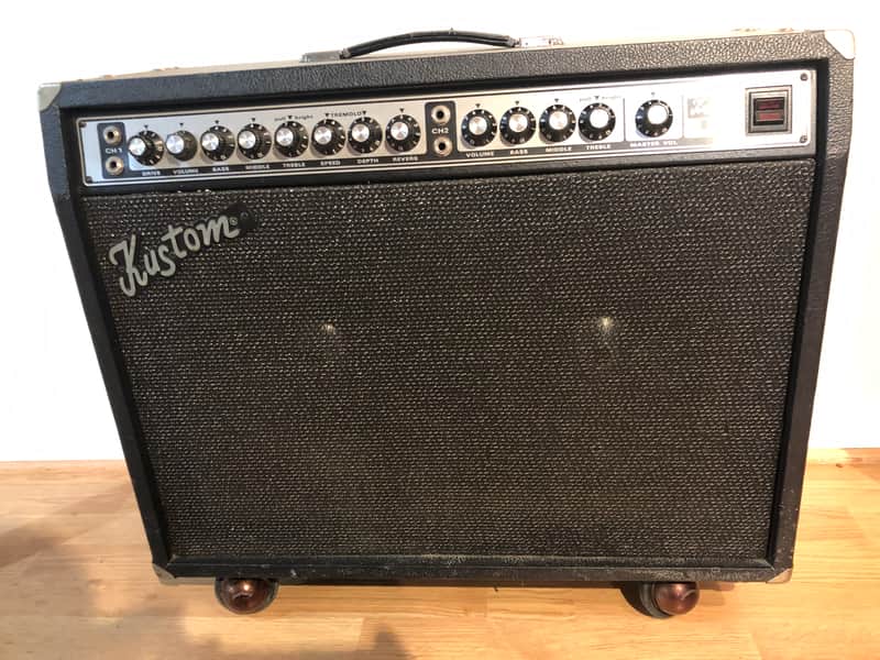 Kustom II-I guitar amp 90's - black image 1