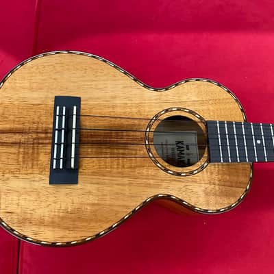 Kamaka HF-2D Deluxe Koa Concert Ukulele with Case image 3