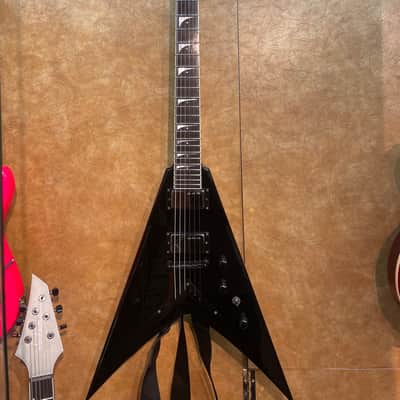 Dean Dave Mustaine VMNT V Solid Body 2010s - Black image 1