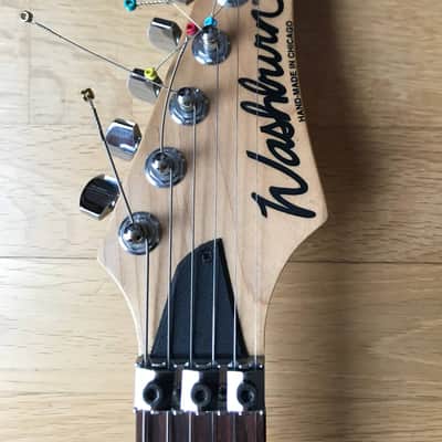 Washburn Mercury MG-104 Prototype 1992 Vintage Sunburst image 5
