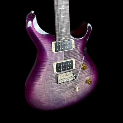 PRS CE24 Electric Guitar in Charcoal Purple Burst Custom Colour (2021) image 2