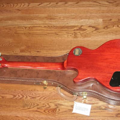 7.7 lbs! 2018 Gibson 1958 Les Paul Historic Reissue! R8 58 Dark Bourbon Fade Custom Shop TH Specs image 10