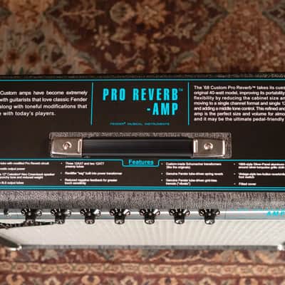 Fender ’68 Custom Pro Reverb Pewter Redback - 120V image 15