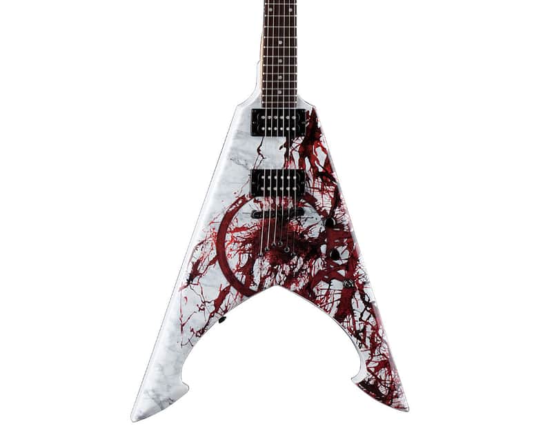 Dean Michael Amott Tyrant X Signature Guitar - Splatter image 1