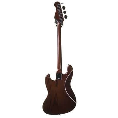 Fender Japan Classic 60s Jazz Bass Guitar Walnut with Gig Bag image 9