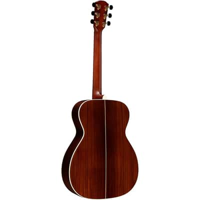Alvarez Yairi FYM70 Herringbone Folk-OM Acoustic Guitar Regular Natural image 4