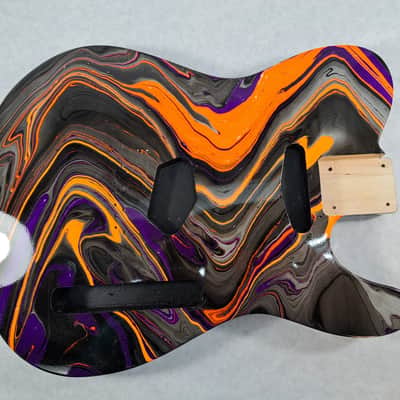 Player grade Finished Multicolor Basswood HxS body - Tele -for Fender Telecaster neck - Hardtail J2118 image 1