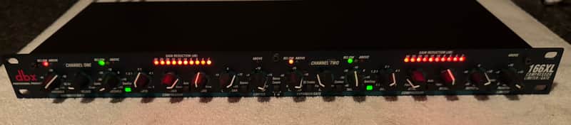 dbx 166XL Stereo Compressor / Limiter / Gate