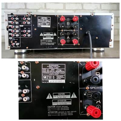 Pioneer A-656 Rare Vintage Stereo Integrated Amplifier Tested Hi-Fi Warranty image 9