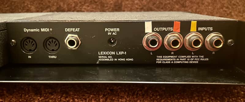 Vintage Lexicon LXP-1 and LXP-5 Multi Effects Processors | Reverb