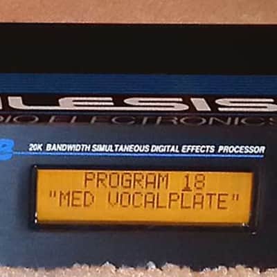 Vintage Alesis Quadraverb Reverb & Digital Effects 1U Rack Processor image 4