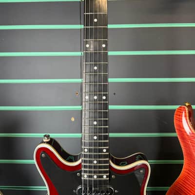 Burns Brian May Signature Red Special Cherry Electric Guitar image 6