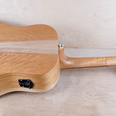 Cole Clark CCFL1EC-BM Acoustic Guitar 2018 Natural Bunya Top, Queensland Maple w/ Bag image 11