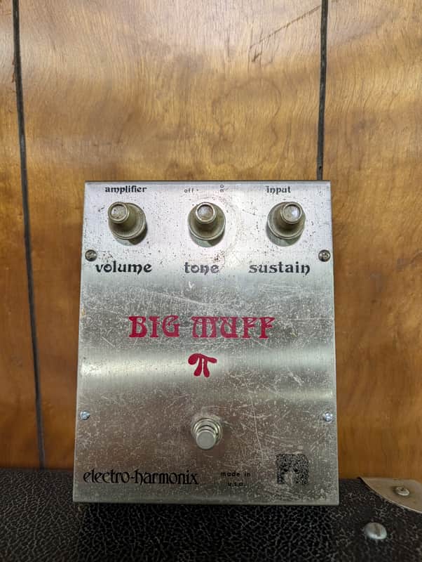 Electro-Harmonix Big Muff Pi V2 (Ram's Head) 1973 - 1977 - Silver image 1