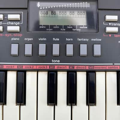 Casio PT-31 31-Key Mini Synthesizer 1980s - Black Bild 4