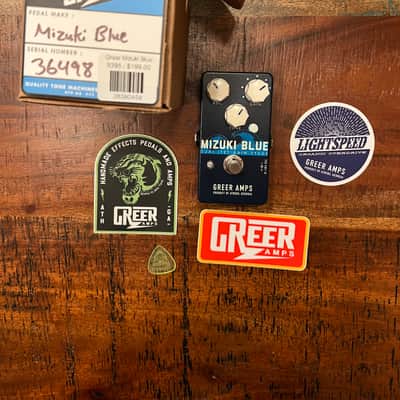 Greer Amps - Mizuki Blue Dual JFET Overdrive Pedal image 2