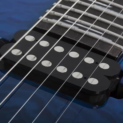 Schecter Reaper-6 Elite Deep Ocean Blue image 10