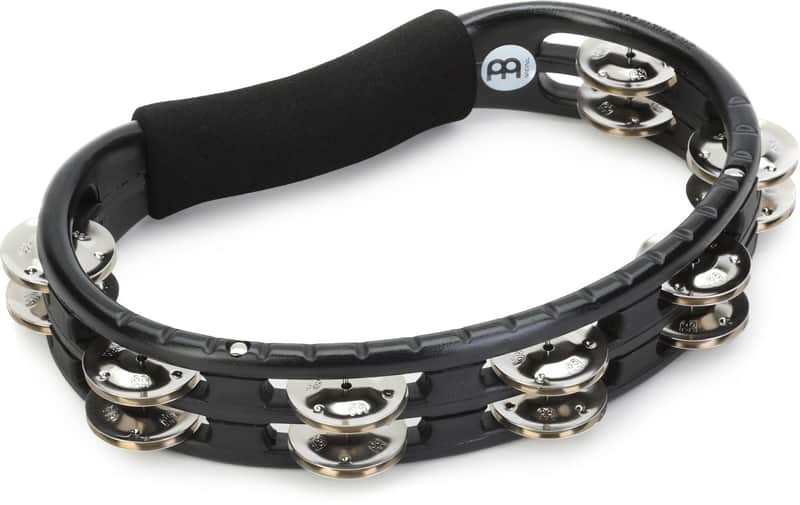 Immagine Meinl Percussion Handheld ABS Tambourine - Black (2-pack) Bundle - 1