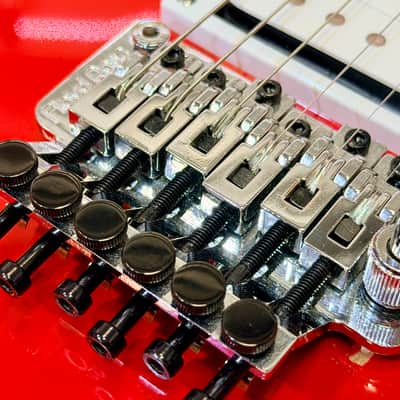 🔥2021🔥 Kramer Pacer Classic FR Special~ Scarlet Red Metallic~ Floyd Rose HH! Red image 9